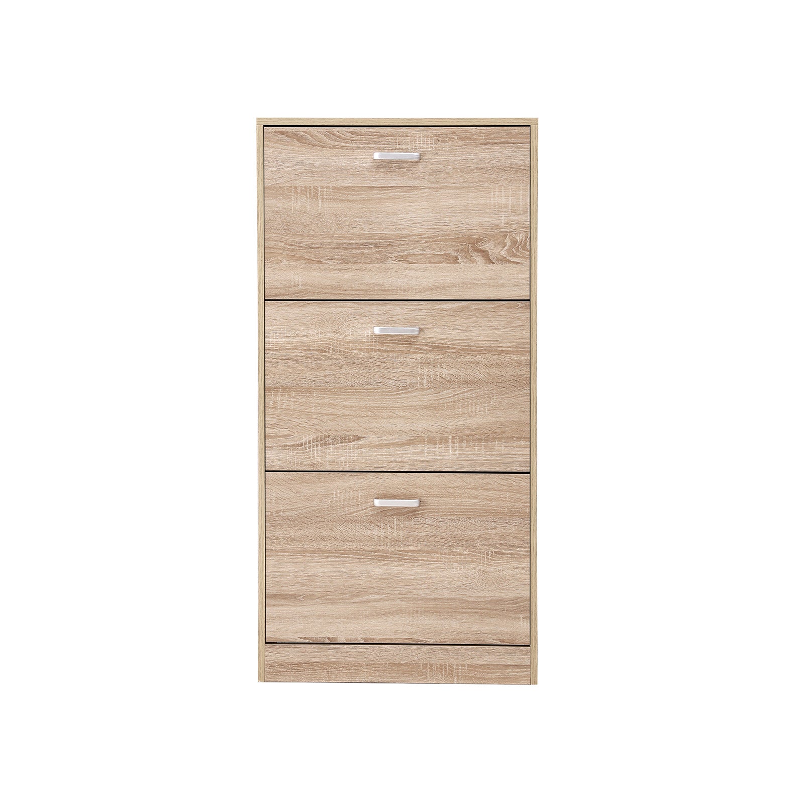 Scarpiera Salvaspazio, Scarpiera Armadio, 3 Piani Scaffale Portascarpe Cassettiera, Rovere, VASAGLE, 7