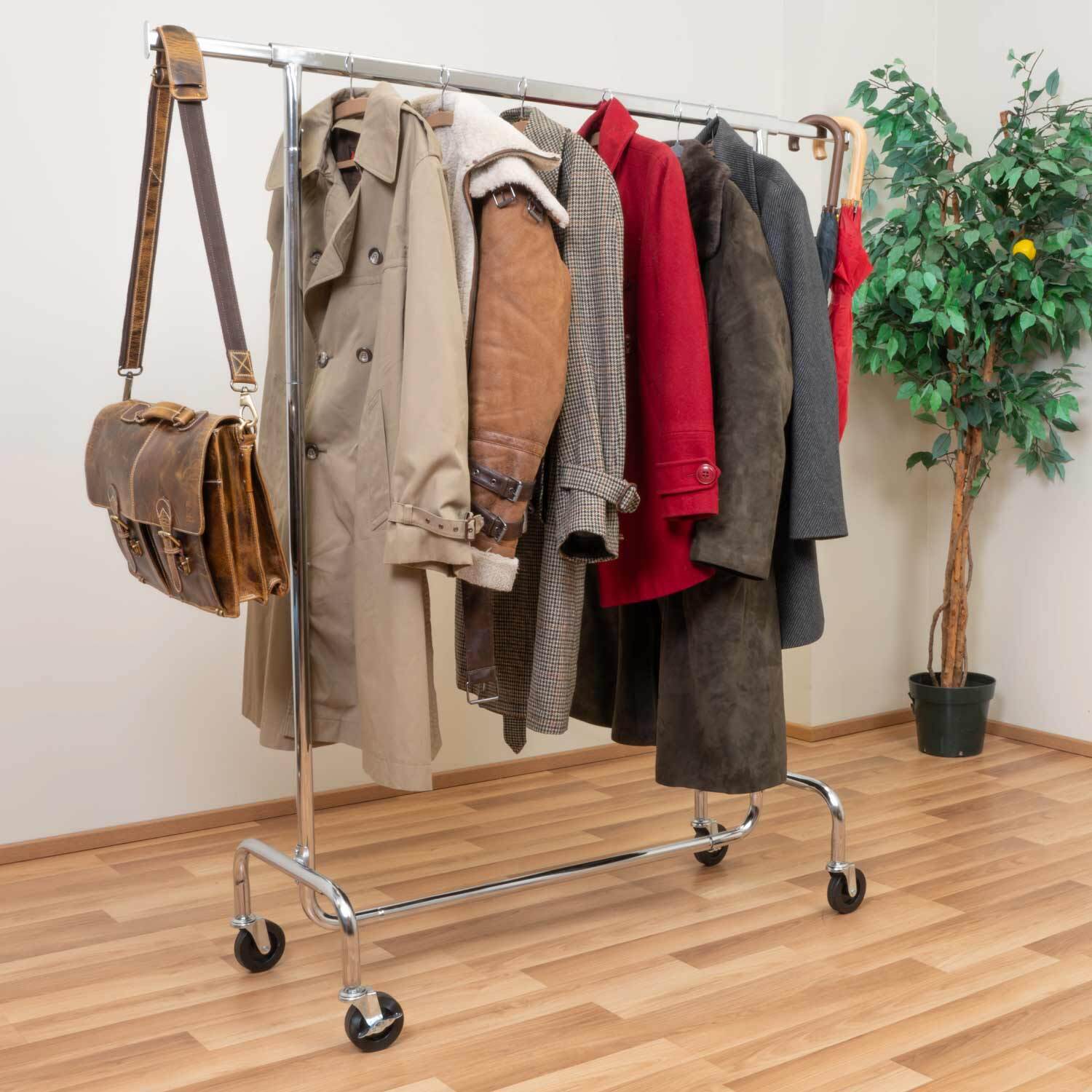 Carrello Stand Stender Appendiabiti Porta Vestiti Attaccapanni Ruote Carrello Stand Stender Appendiabiti Porta Vestiti Attaccapanni Ruote
