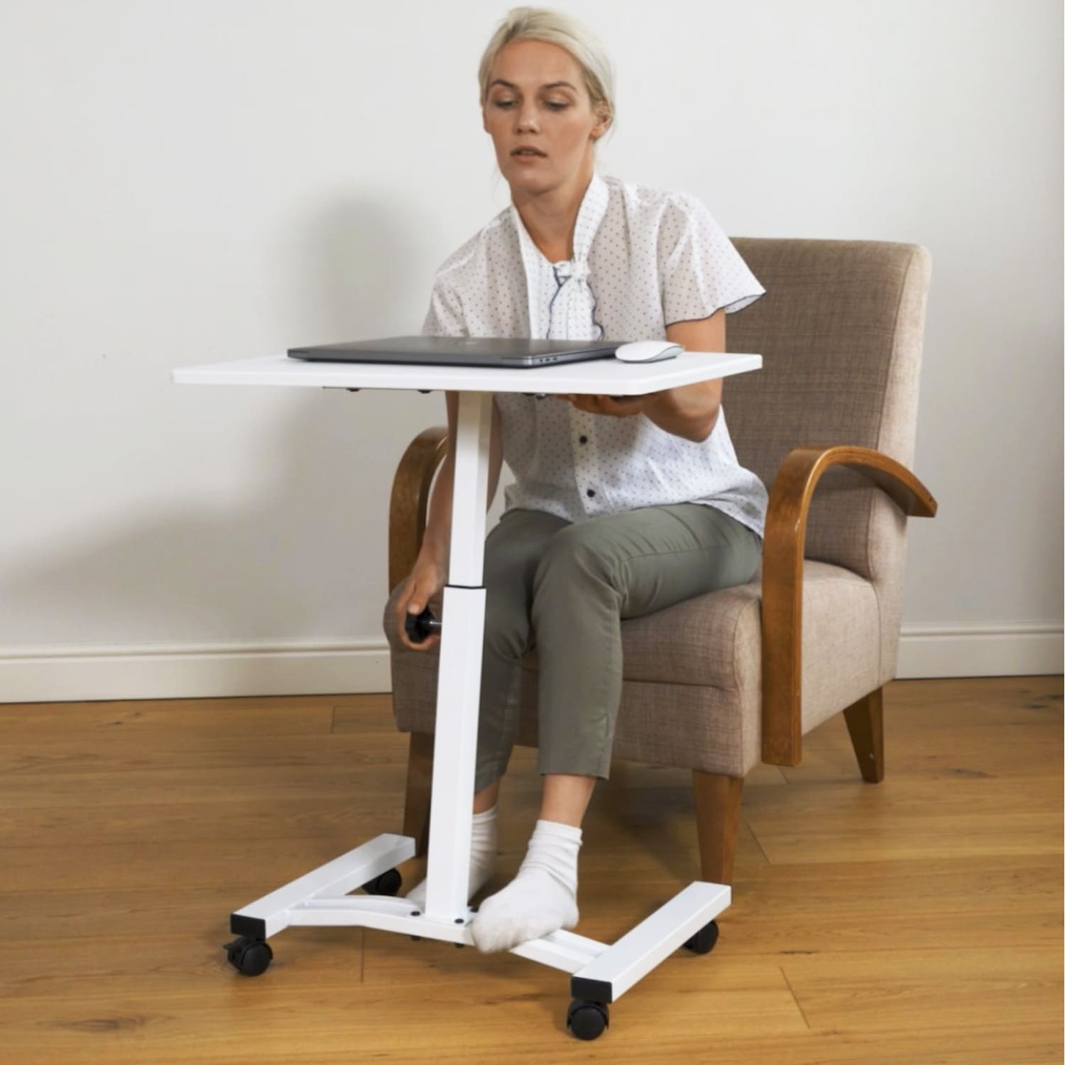 Tavolino PC - Tatkraft Cheer - Altezza regolabile, 2