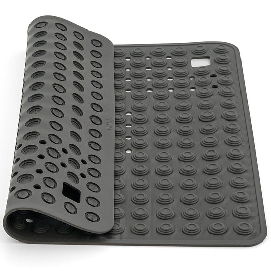 Tappetino Doccia Antiscivolo, Tappetino Doccia, Tappetino Bagno Antiscivolo, Grande Tappeto Doccia , Nero, Tatkraft Detail, 1