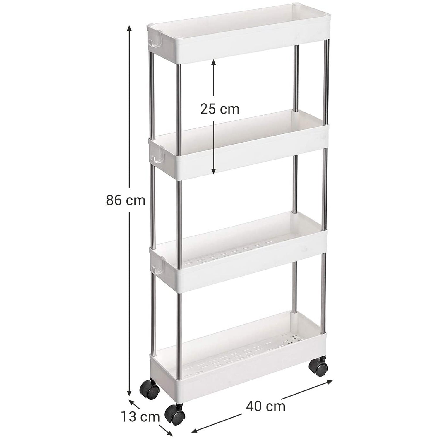 Songmics, carrello portaoggetti