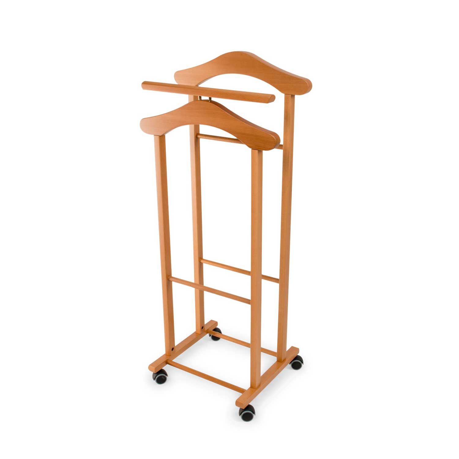 Servomuto, Indossatore TRENDY, Composto da 2 gruccie e 1 portapantaloni, piedini in gomma alla base, ARIT, 2