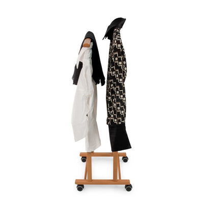 Servomuto, Indossatore TRENDY, Composto da 2 gruccie e 1 portapantaloni, piedini in gomma alla base, ARIT, 4