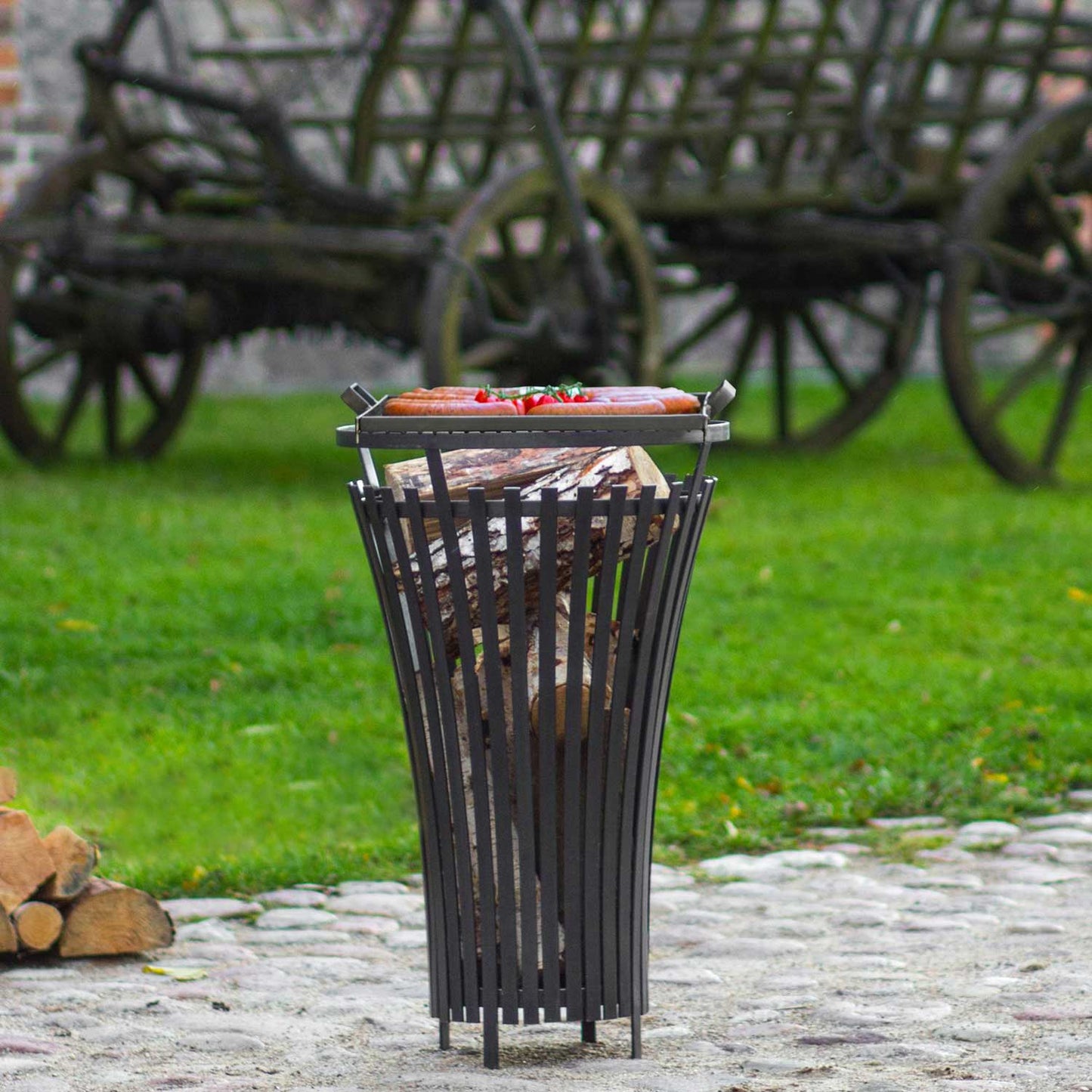 Cestino del fuoco del braciere all'aperto «FLAME», 5
