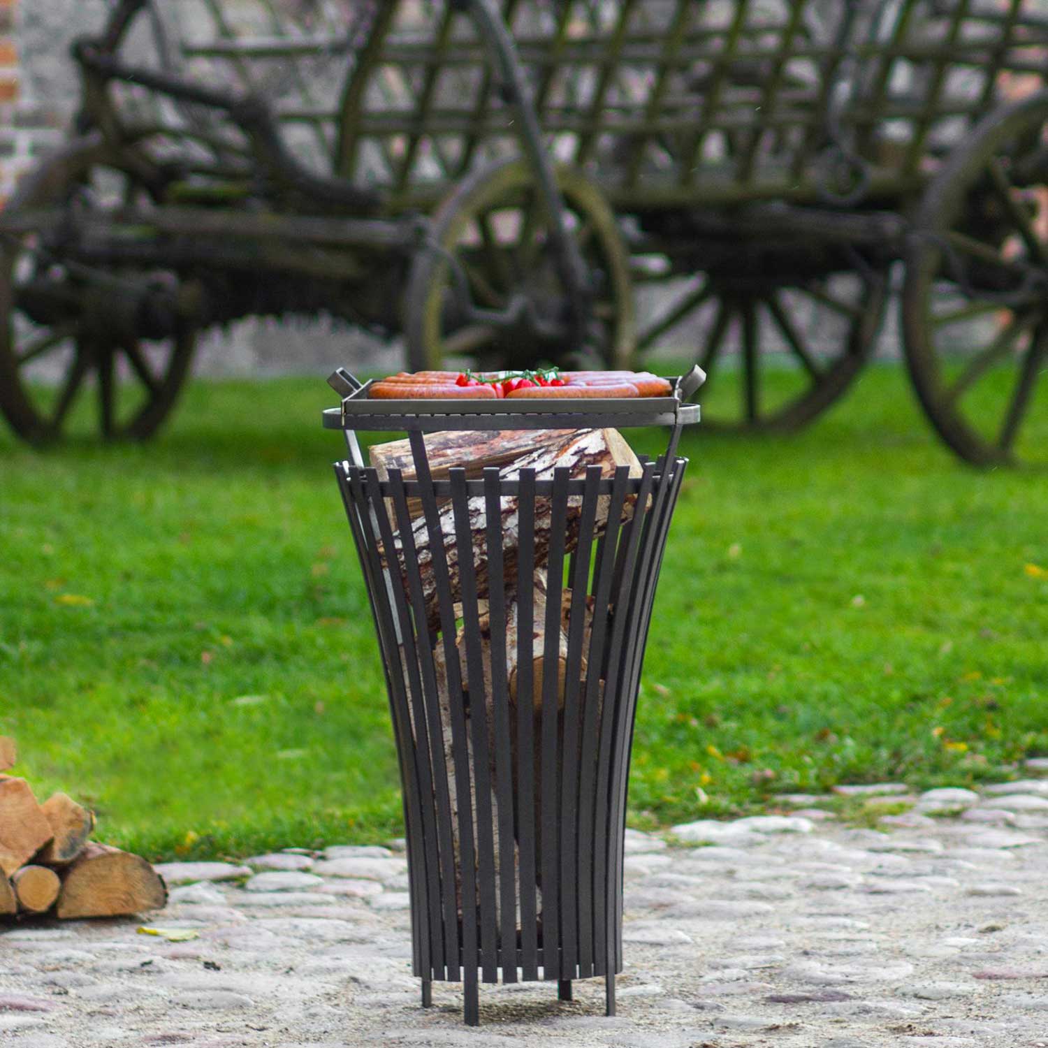 Cestino del fuoco del braciere all'aperto «FLAME», 5