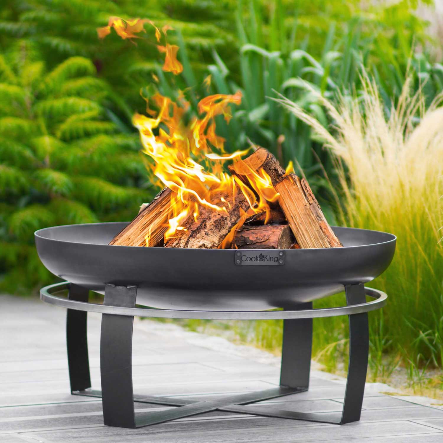Cook King - Giardino braciere «VIKING» Dia. 60 cm, 70 cm, 80 cm, 100 cm