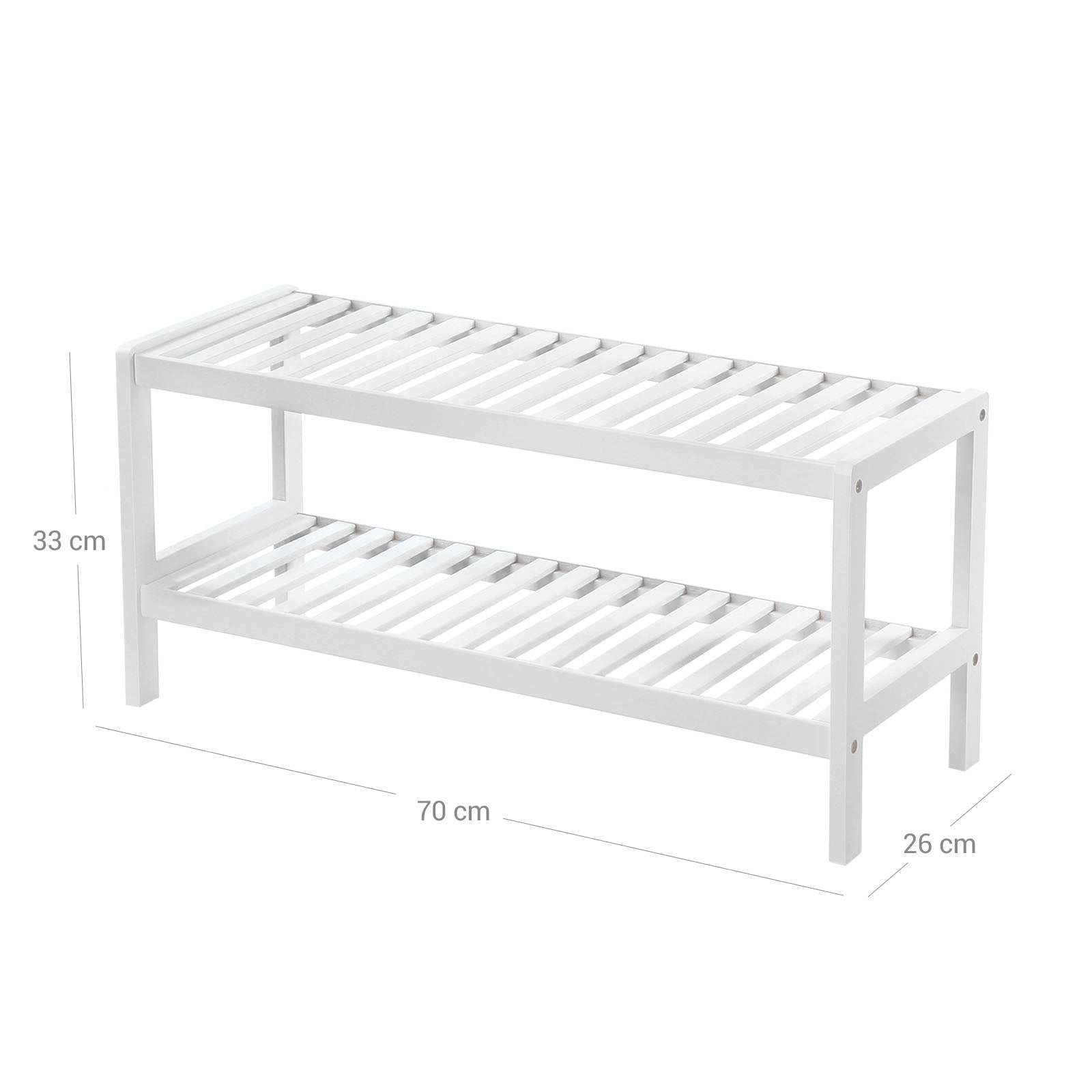 Scarpiera, L70-P25-A33 cm