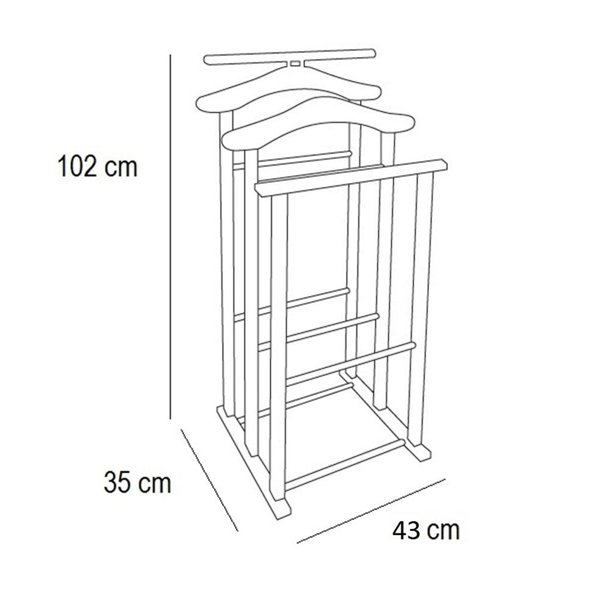 Servonmuto, Servomuto Moderno, Servo Muto,  Servo Muto in Legno, ARIT MAXI, 4