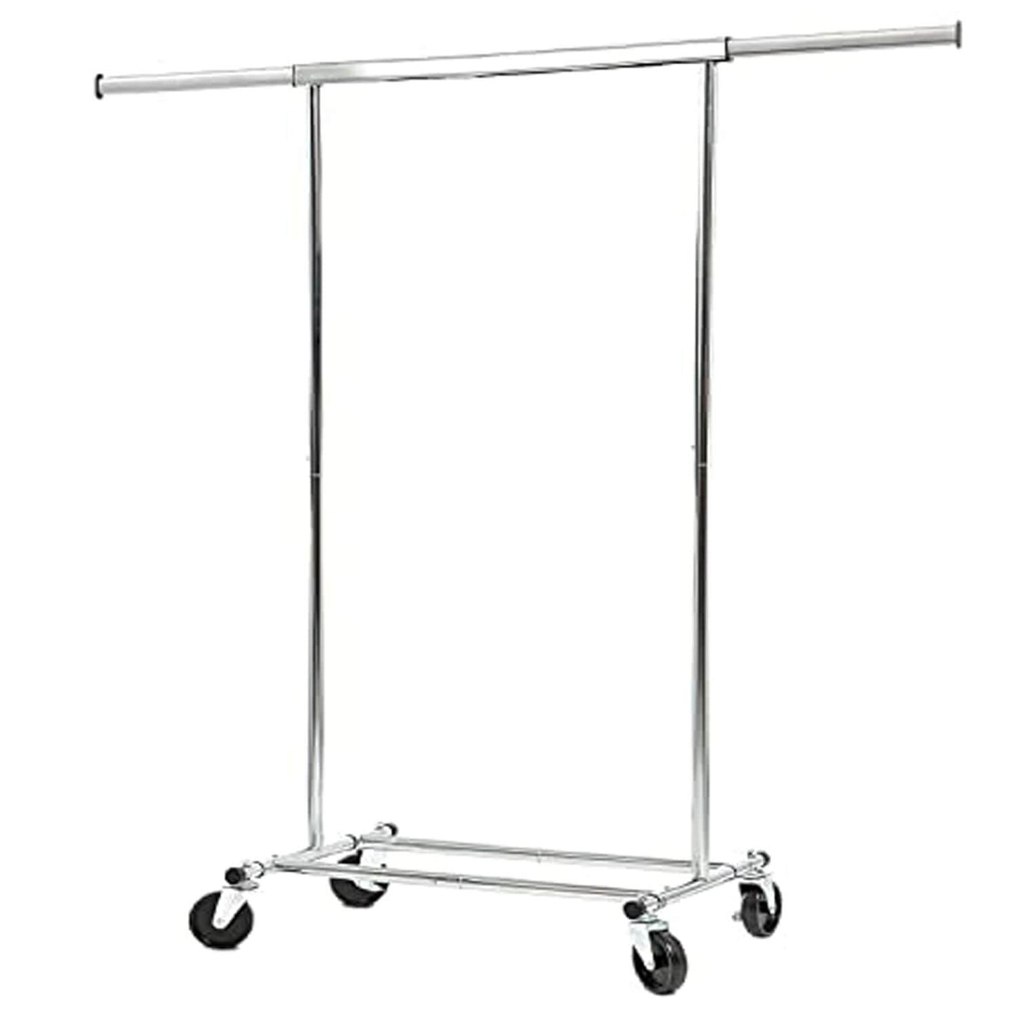 Stand Appendiabiti, Portata fino a 100 kg, Pieghevole, Appendiabiti con Ruote, Asta allungabile, Tatkraft Darren, 10