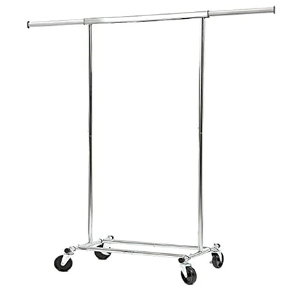 Stand Appendiabiti, Portata fino a 100 kg, Pieghevole, Appendiabiti con Ruote, Asta allungabile, Tatkraft Darren, 10