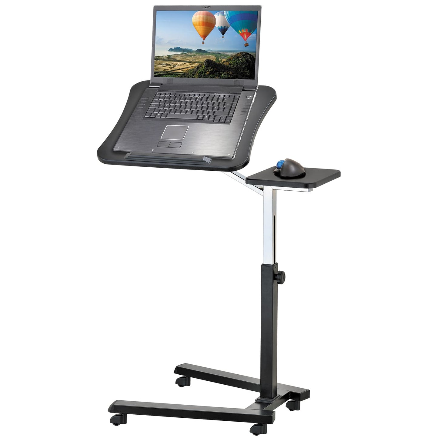 Tavolino da Letto, Tavolino Regolabile per Laptop, Tavolino per PC Pportatile, Tavolino per Divano, Laptop Table, 5